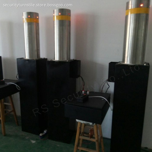 Safety Stainless Steel Automatic Rising Hydraulic Bollards
